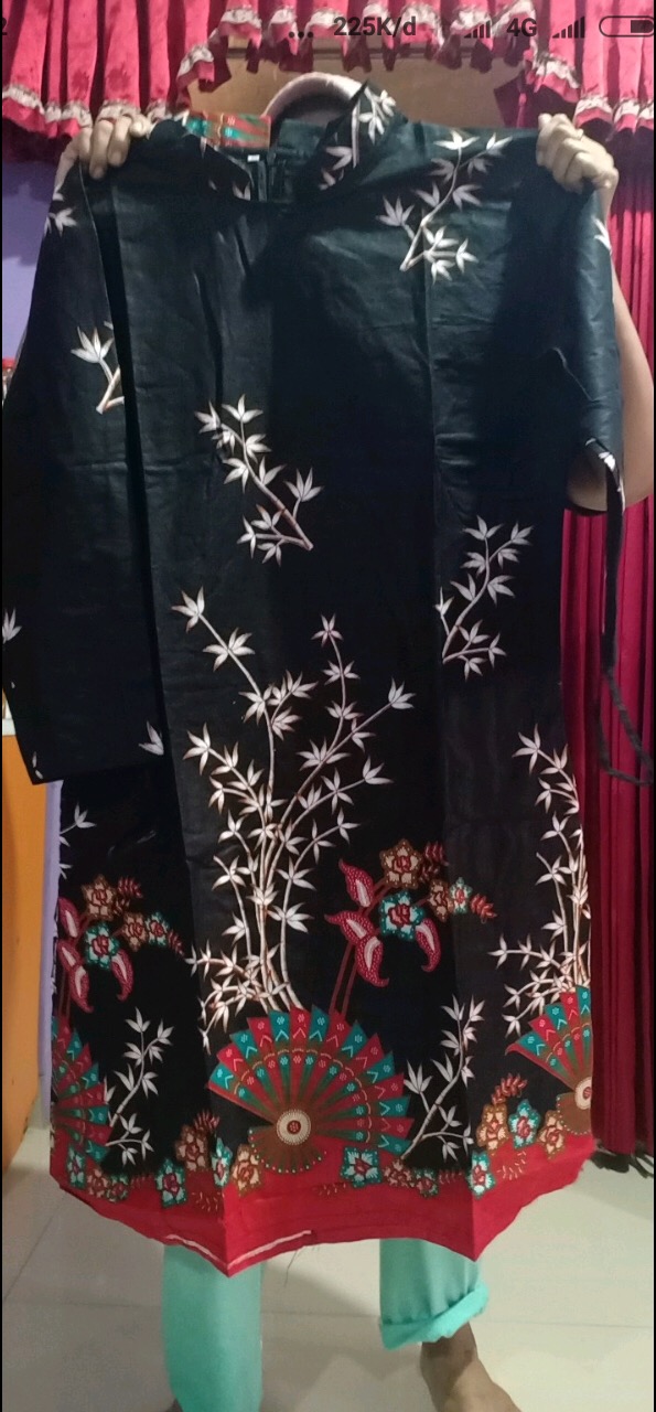 Batik Tunik Shibhori Atasan Wanita|genes Serut