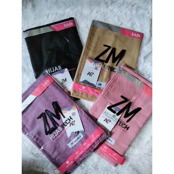 [bisa COD] Hijab polos Sadi ZM zaskia mecca ori