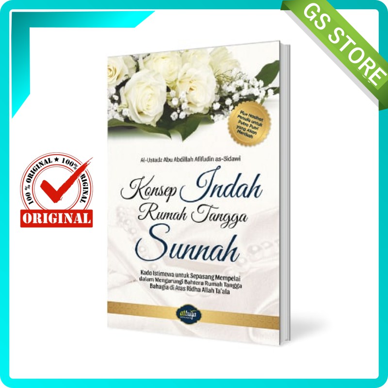 Konsep Indah Rumah Tangga Sunnah Buku Kado Pernikahan Hadiah Tuk Kedua Mempelai Tunrunan Pernikahan