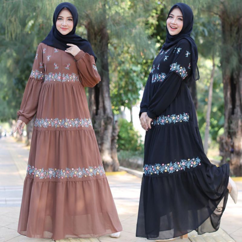gamis syar. i seruty bordir