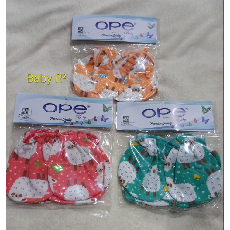 1 pcs sarung tangan bayi Tutu/Ope/tobetto