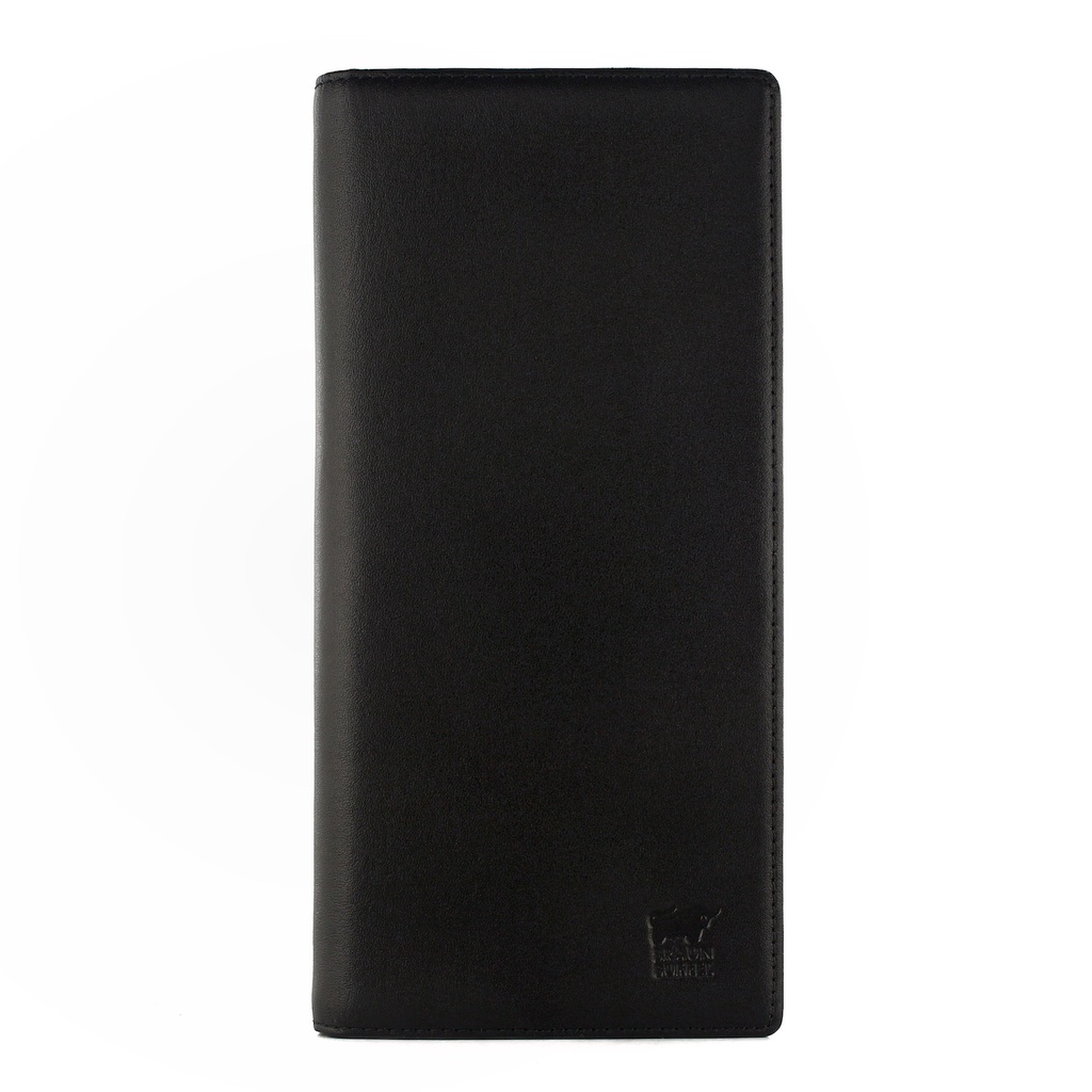 TOKOKOE - Dompet Pria model Panjang bahan Kulit Premium Dompet Lipat - BB 113 Black