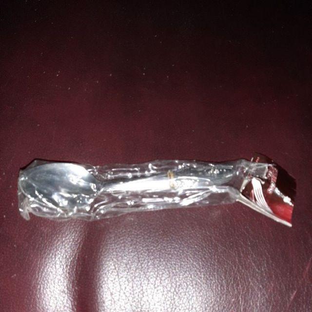 12 Pcs Sendok Makan Motif Stainless Steel Lusinan