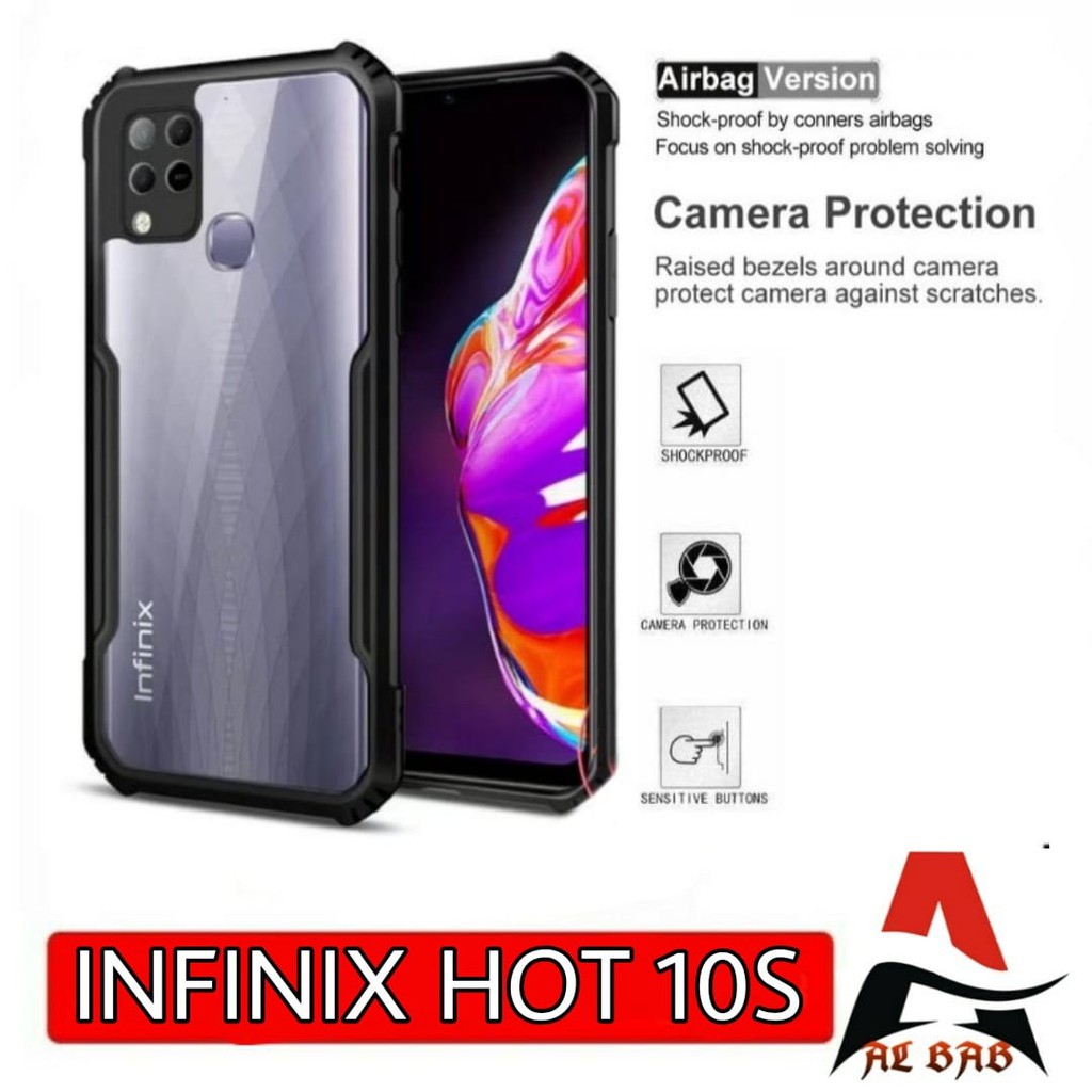 CASE INFINIX HOT 10S / HOT 12 PRO HARD CASE PREMIUM CAMERA PROTECTION