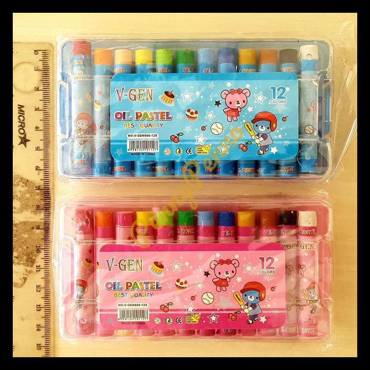 

Crayon Oil Pastel Merek V-Gen Terlengkap