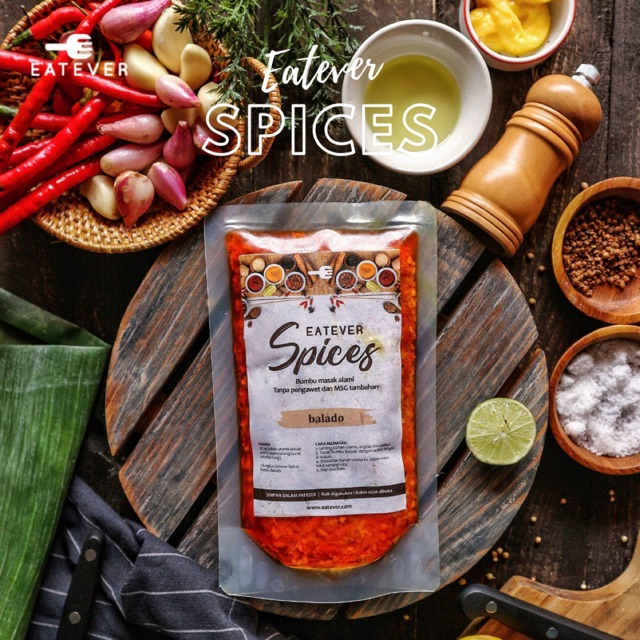 

Bumbu Balado (250gr) - Eatever Spice !