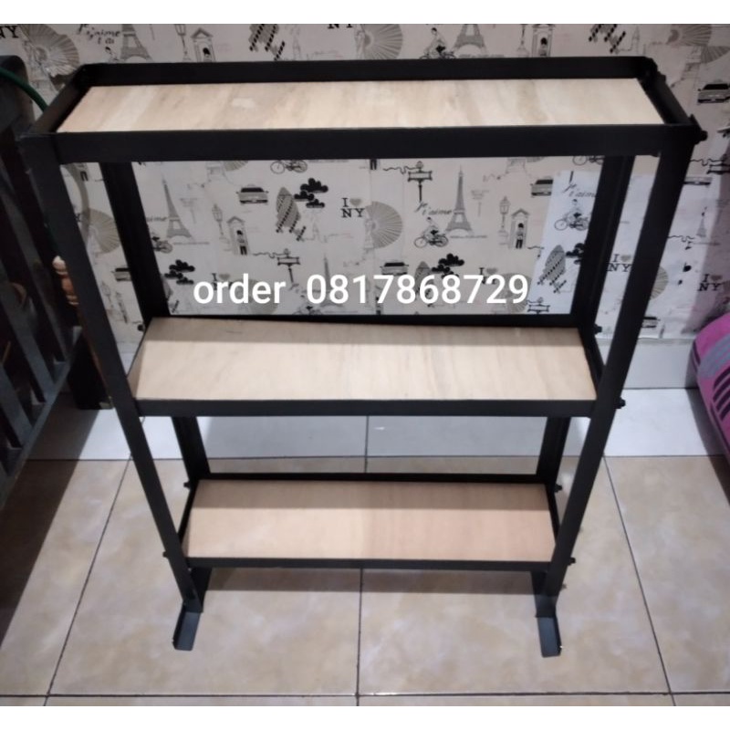 rak cupang 3 susun toples 4 liter .P.65 bongkar pasang