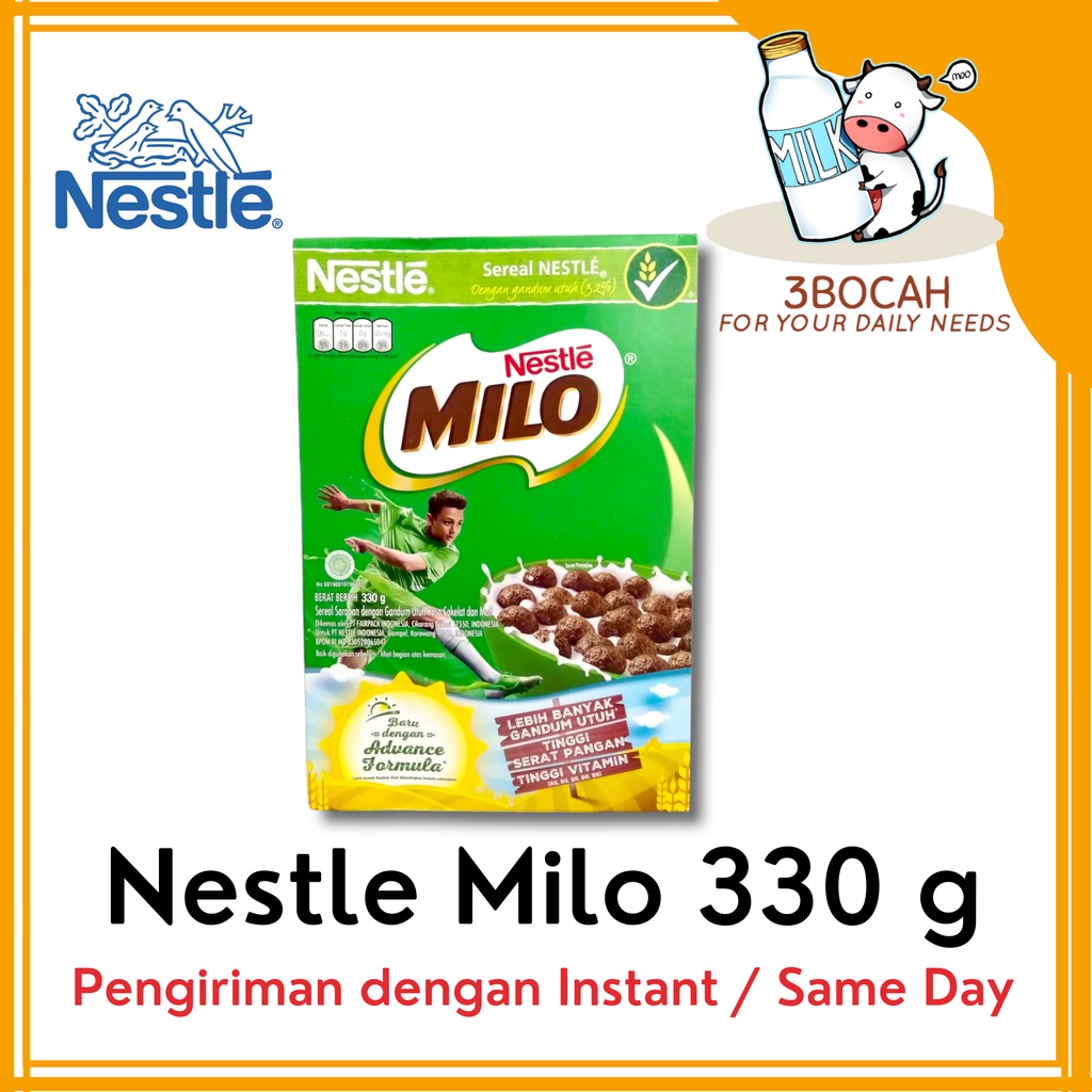 Jual MILO Cereal Balls 330 gr Nestle Sereal Bola Coklat Sereal ...