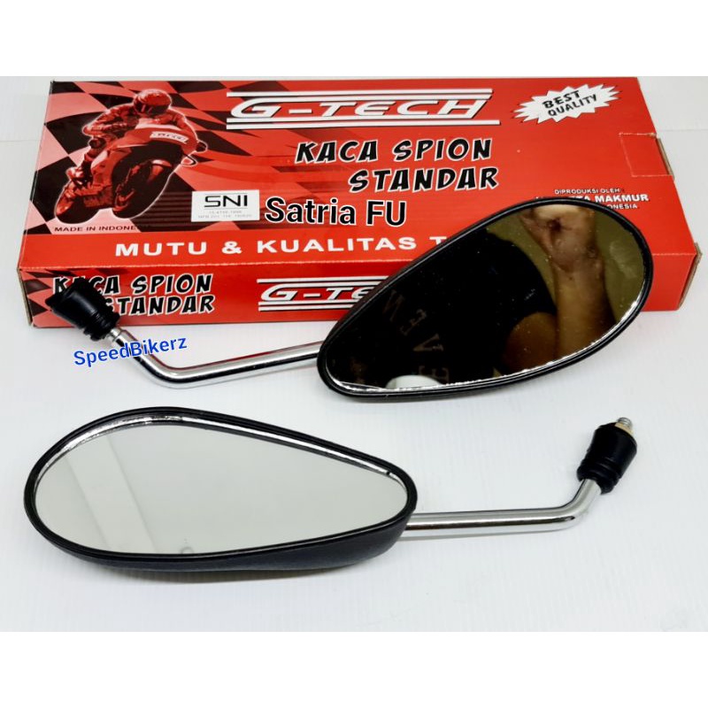 Spion Standar Satria Fu Suzuki Baut 12 SNI Gagang Crome