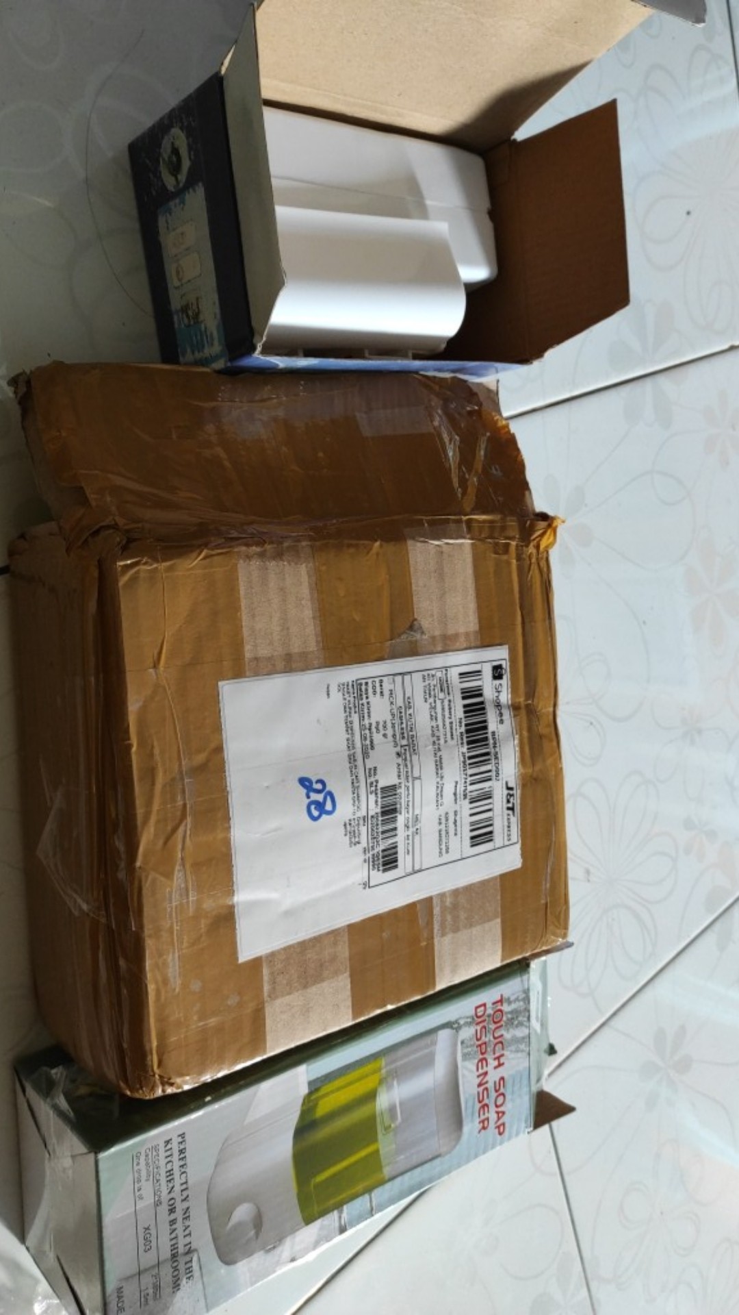 [ Cod ] Paket Murah Dispenser Sabun Cair Shampoo Single Dan Tempat Sikat Gigi Dan Pasta Gigi / Odol