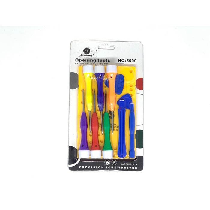 Obeng Set plus Opening Tools Set Sunshine 5099 Bisa Semua Merek Hp