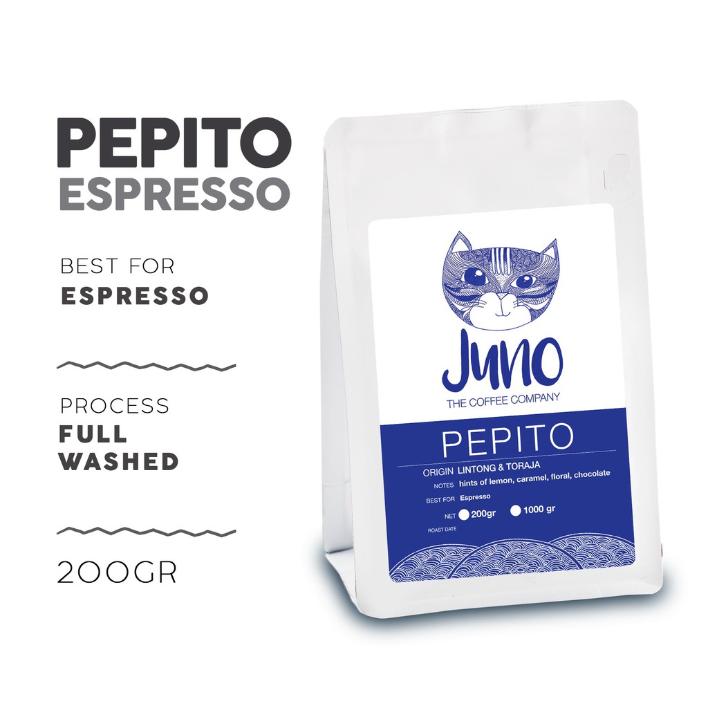 

Juno Kopi Esspresso Pepito 200gr
