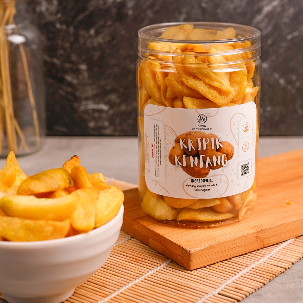 

KRIPIK KENTANG ORIGINAL | CAMILAN KENTANG | TOPLES 750ML