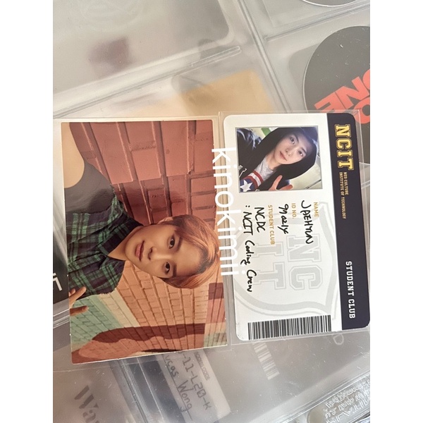 Photocard NCT 127 Jungwoo Hello Seoul + ID Card Photopack NCIT Jaehyun