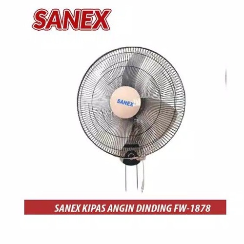 Sanex Kipas Angin Dinding / Wall Fan Besi 18 Inch FW-1878