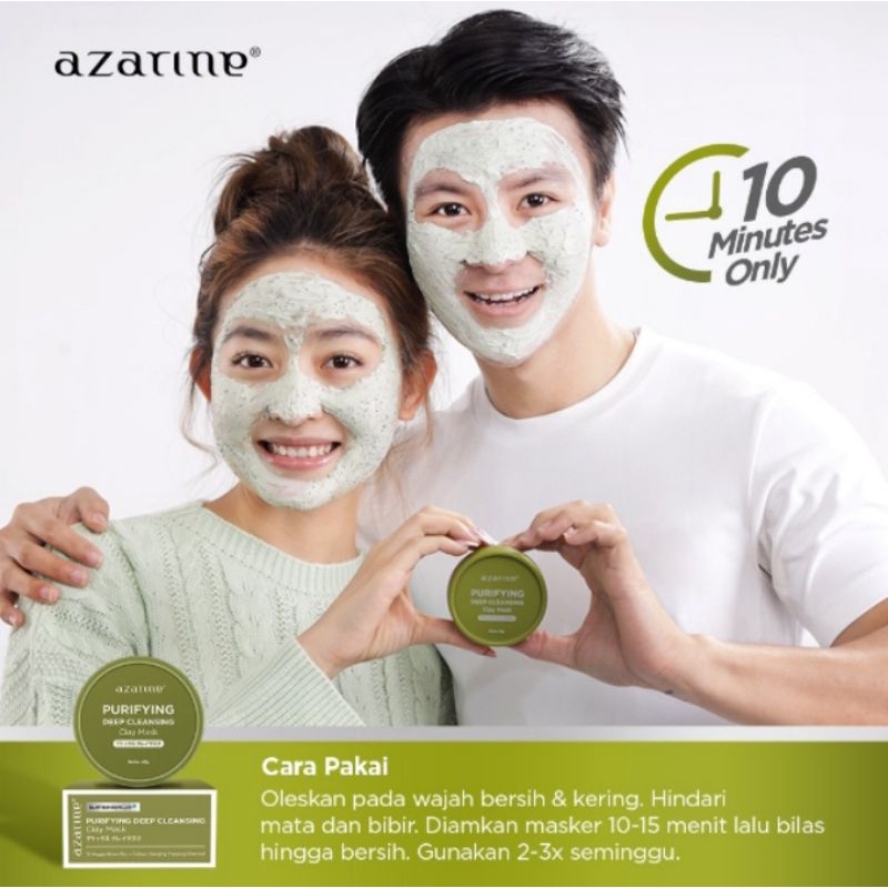 ✨SHASYA✨ AZARINE PURIFYING DEEP CLEANSING CLAY MASK BEST SELLER PRODUCT