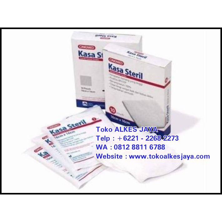 KASSA STERIL ONEMED 16 X 16 / KASSA LUKA SUPER AMPUH