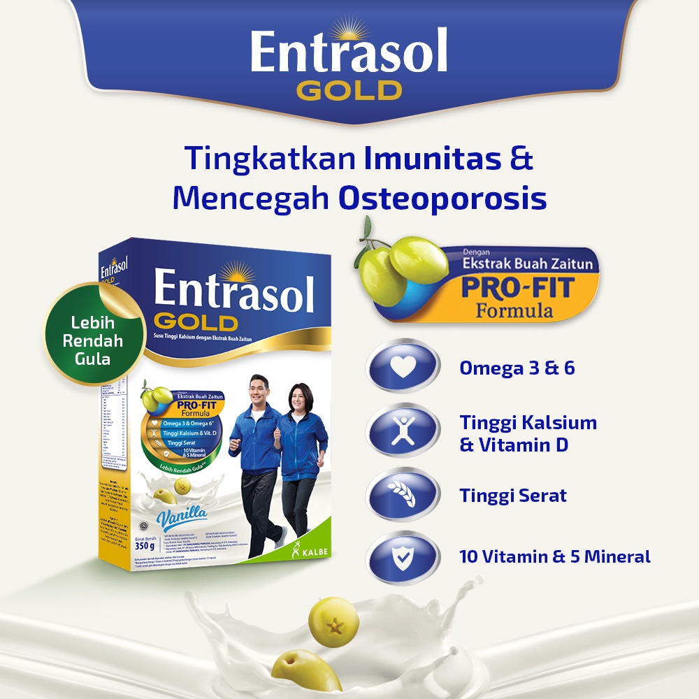 ENTRASOL GOLD VANILLA 340 G