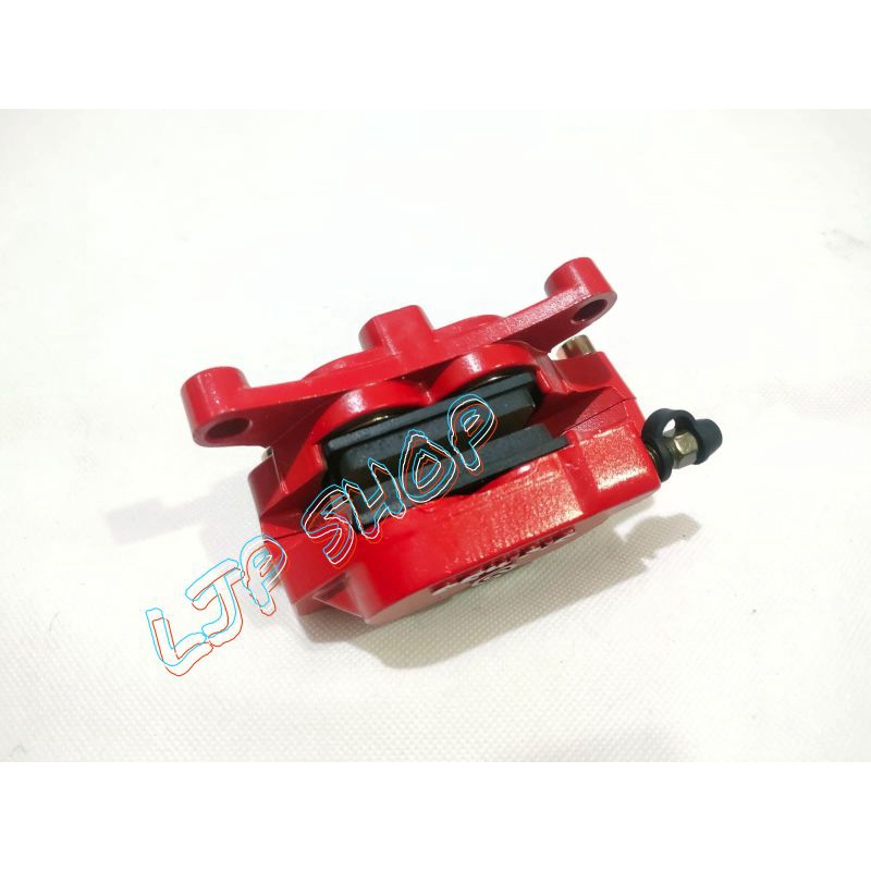 KALIPER BREMB0 MINI 4 PISTON PLUS BRKET HONDA BEAT PIRINGAN STANDAR