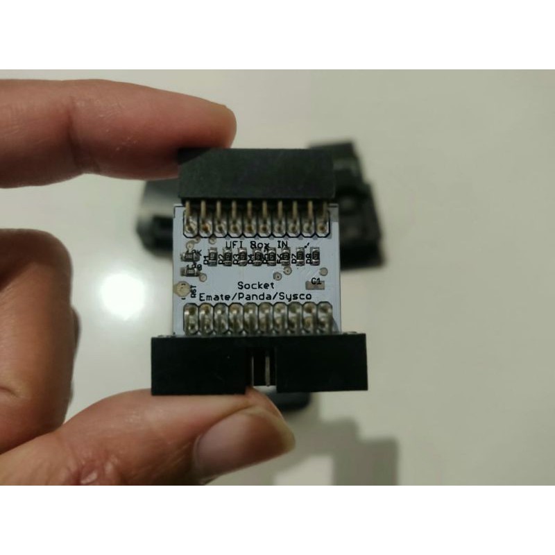 SMART CONNECTS Converter Adapter UFI Box full resistor ke Emate Panda Sysco Socket BGA
