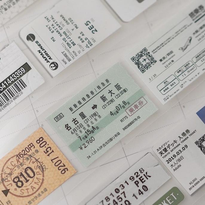 

(BISA COD) Qiqiyu Ticket Collection Vol.5 PET Tape BIG SALE Kode 354