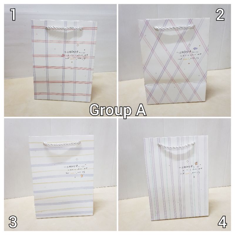 (PB3) Paperbag/Kantong Kecil Motif