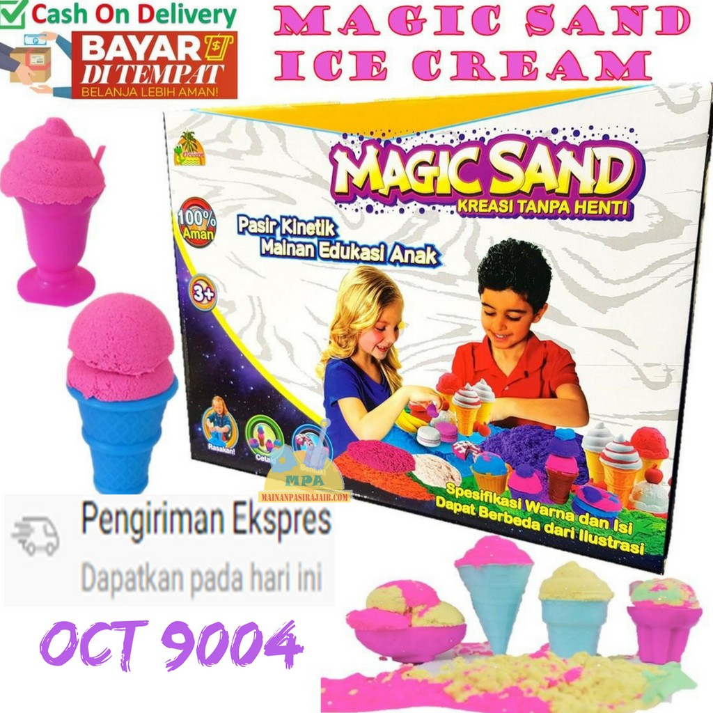 PROMO Mainan  Pasir  Edukatif Anak  Pasir  Ajaib  Model Play 