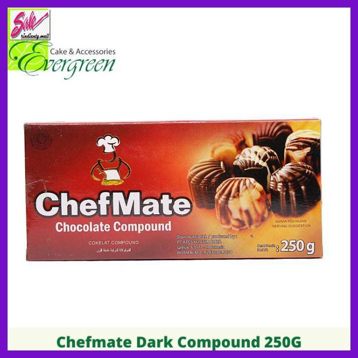 

SAKMACOKLAT- CHEFMATE DARK COMPOUND 250G -MAKANAN-MINUMAN.