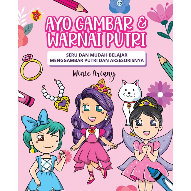 Gramedia Medan - Ayo Gambar dan Warnai Putri.