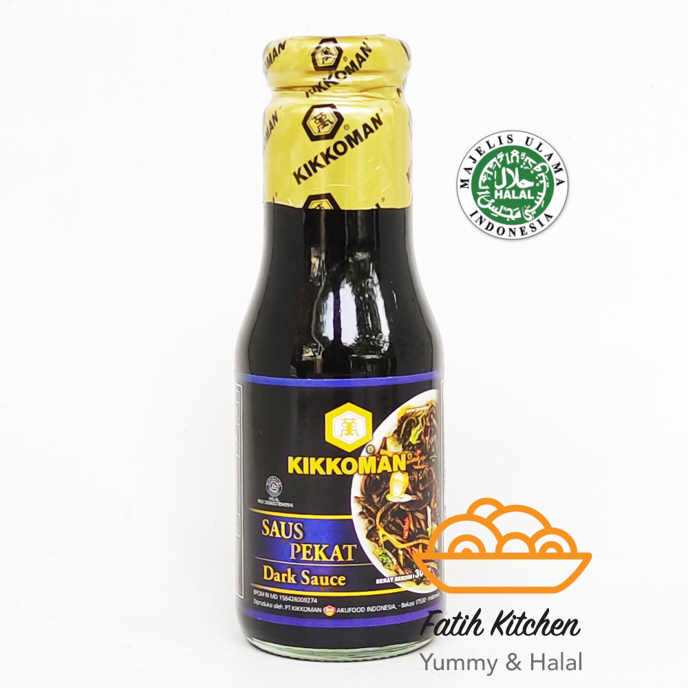 

Kikkoman Dark Sauce Halal 300 gr - Saus Pekat