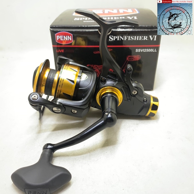 REEL PENN SPINFISHER VI LL 2500,3500,4500,5500,6500,7500,8500 Metal Body