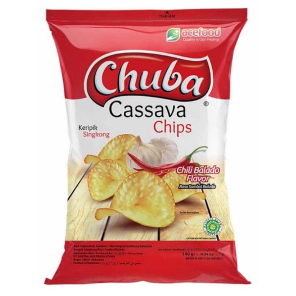 

chuba casava chip rasa sambal balado 140gr