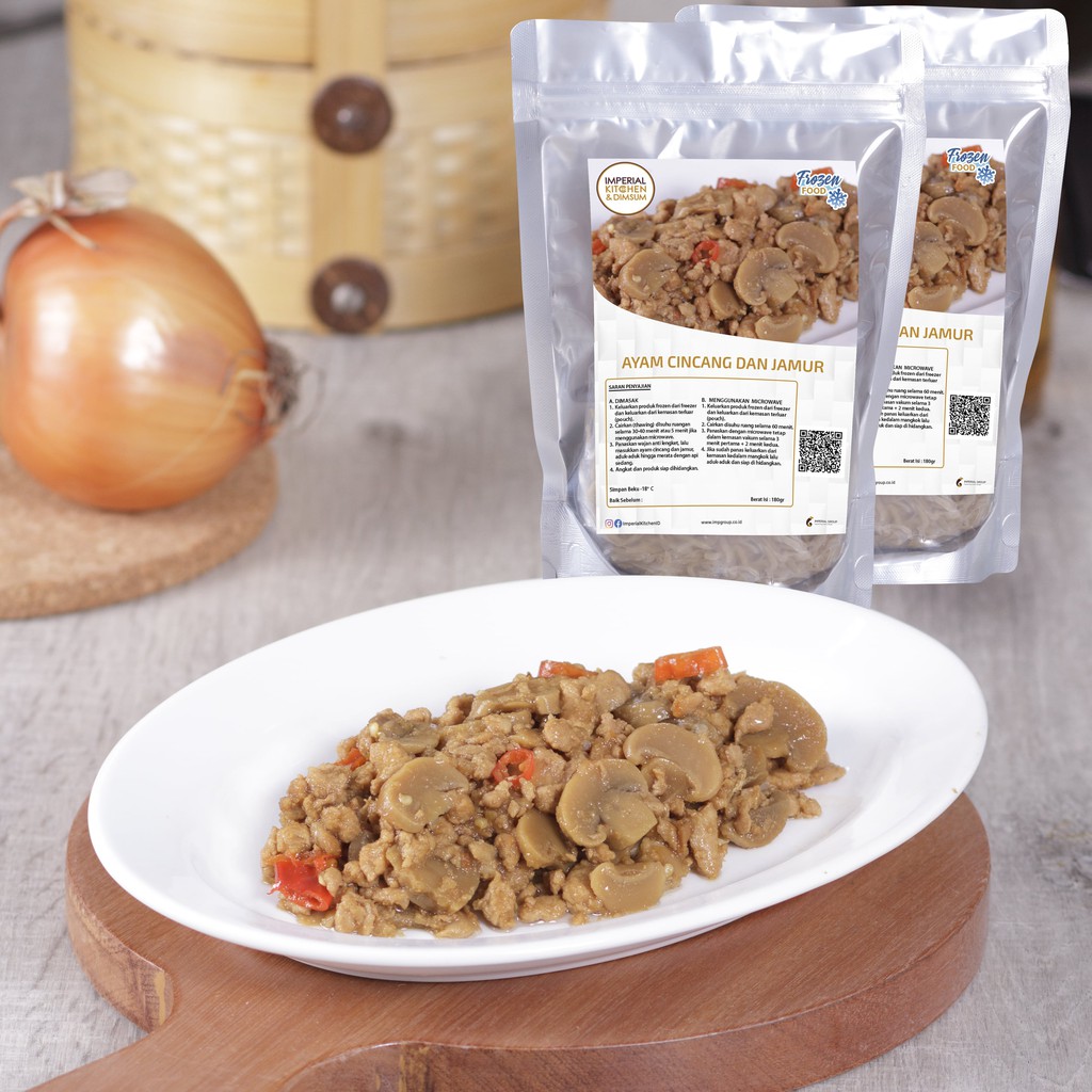 

Imperial Kitchen & Dimsum Ayam Cincang Jamur - Frozen Food