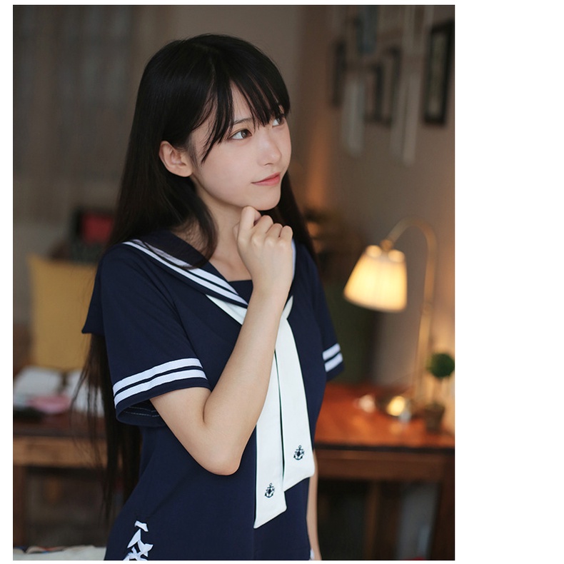 CC-104 casual sailor seifuku kaos uniform costume cosplay set