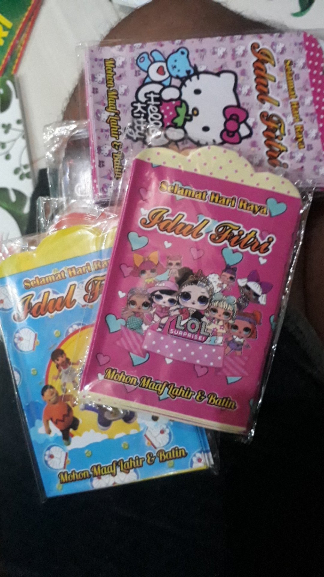 Amplop Lebaran Anak Umum Per 10 Pcs /amplop Idul Fitri/ Angpao Lebaran