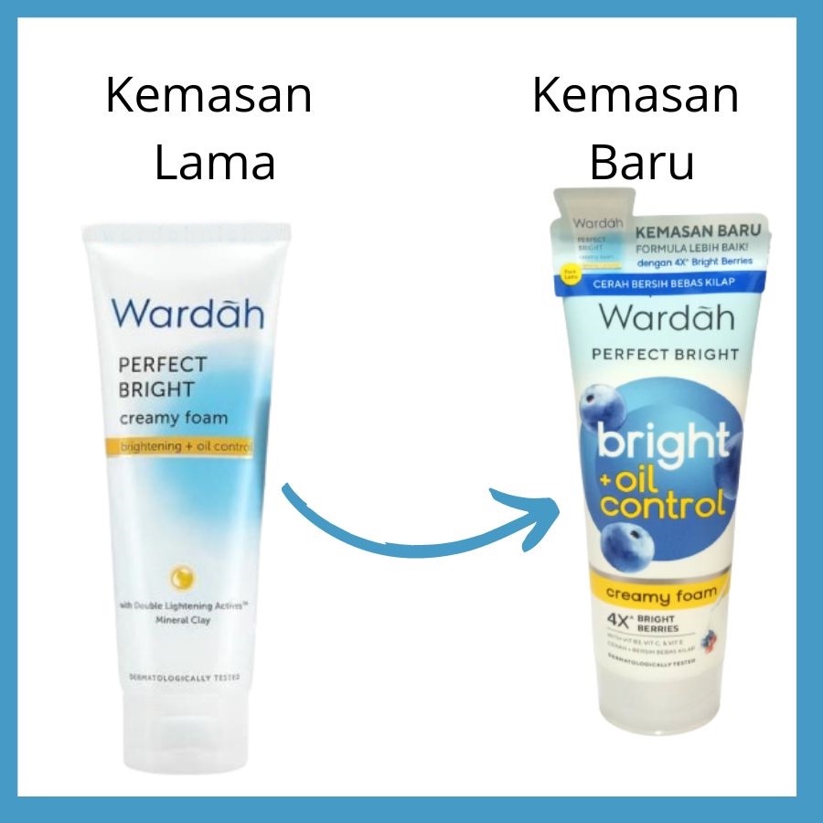 WARDAH PERFECT BRIGHT Creamy Foam Brightening + Oil Control 50ml