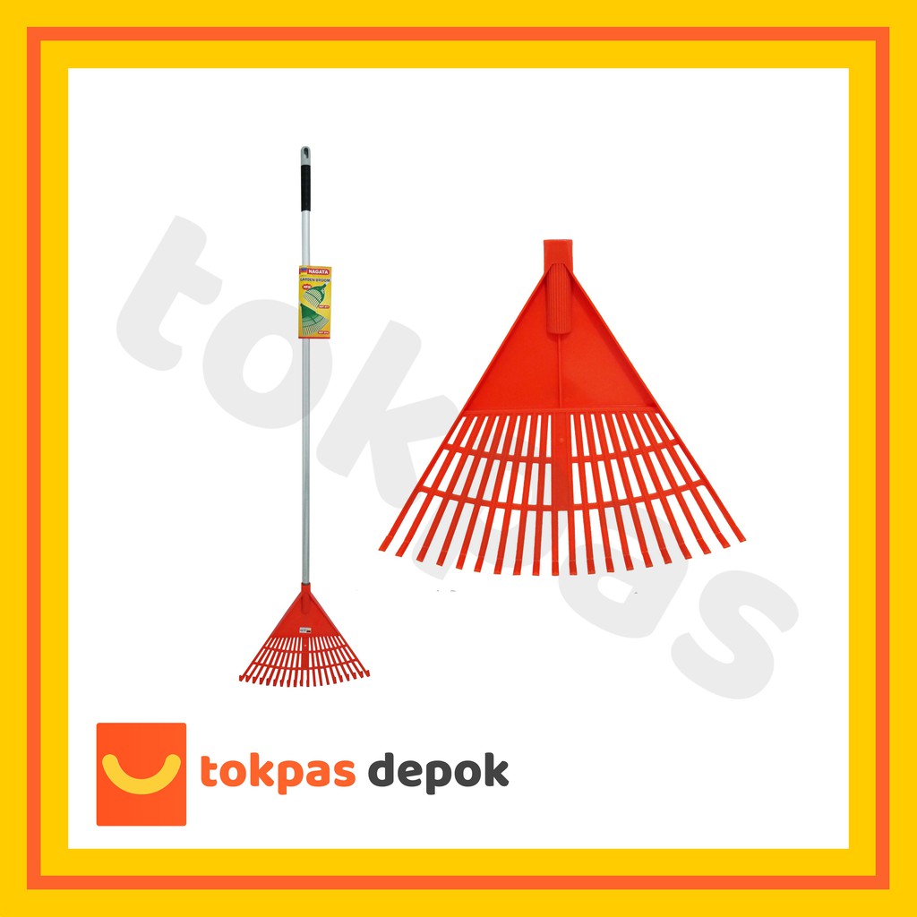 [Anti Patah] Sapu Taman Daun Besar Garden Broom Garu Sapu Sampah Daun Sapu Kebun Daun Nagata 214