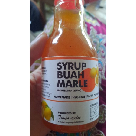 

syrup jeruk marle/mariksa lemon/aneka sarirasa/minuman/oleh oleh lampung