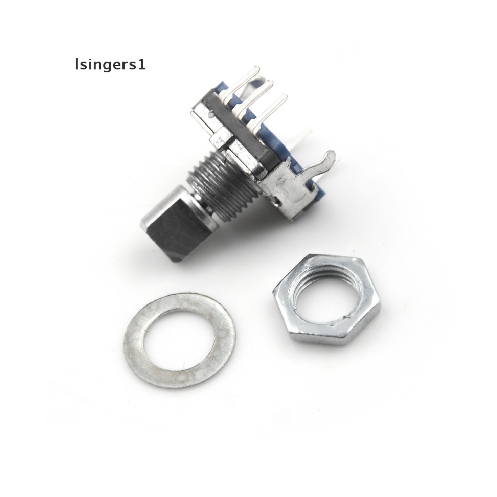 (lsingers1) 5pcs Tombol Tekan Encoder Putar 12mm Untuk Komponen Elektronik