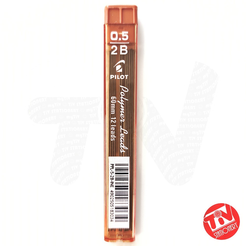 

Refill | Isi Pensil Mekanik Pilot Polymer Leads 2B 0.5 mm