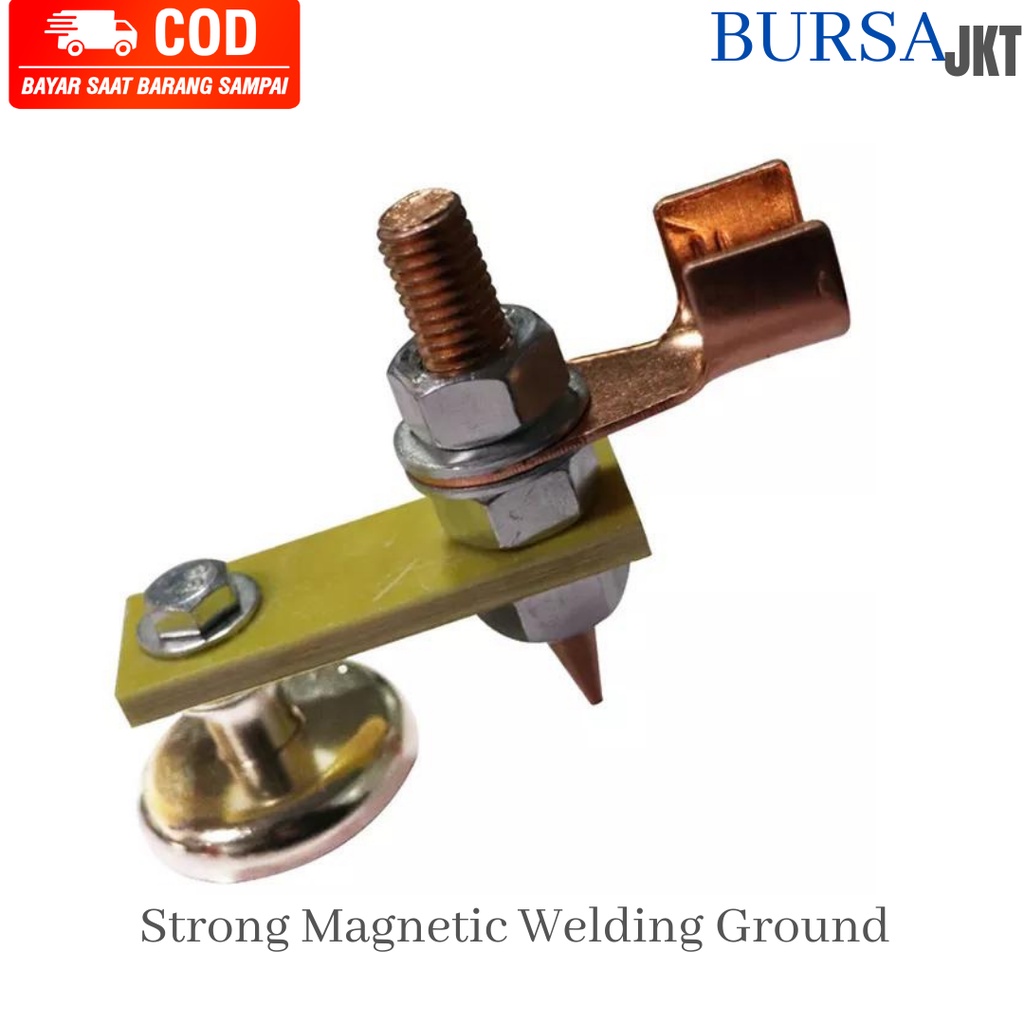 KLEM TANG LAS LISTRIK MAGNET WELDING GROUND SINGLE DUAL HEAD