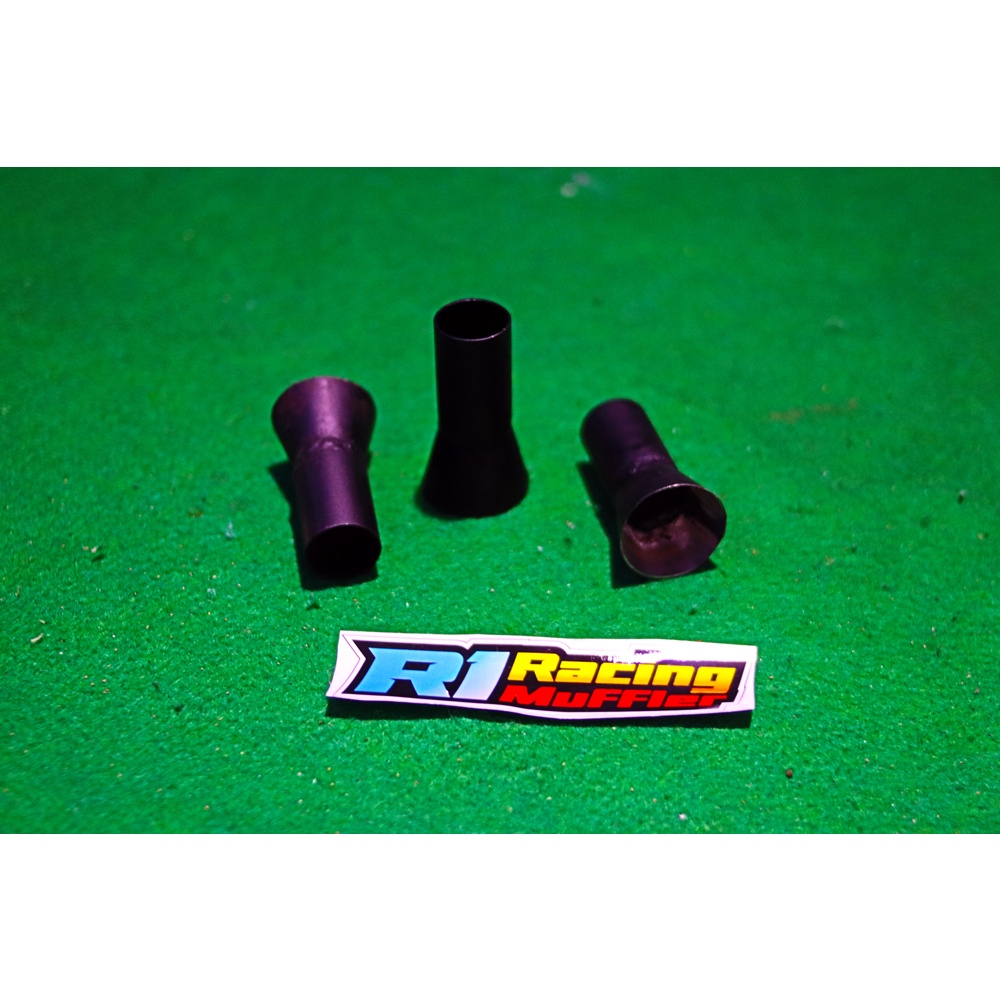 corong kerucut soket sambungan saringan knalpot  fizr ukuran 23mm