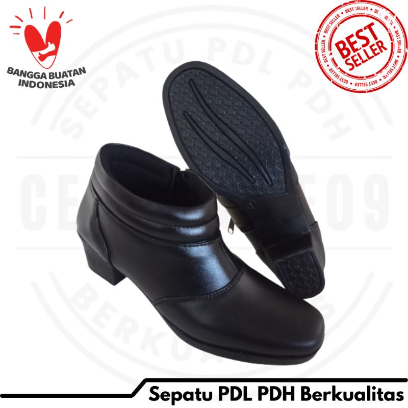 Sepatu PDH Sus/Wanita New Polwan/Secwan/Sekolah/Kantor/Dinas