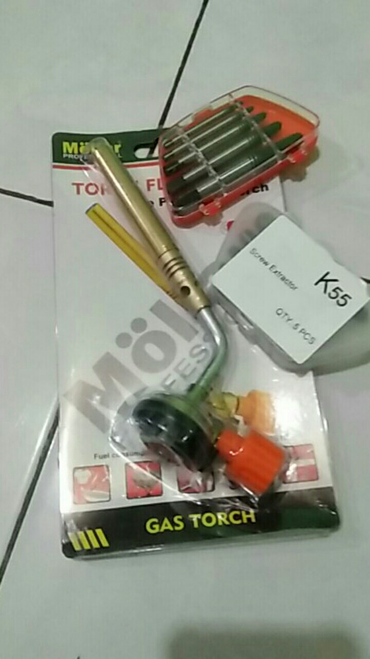 Tap Balik Set 5 Pcs Doziro Hand Tap Balik Screw Extractor