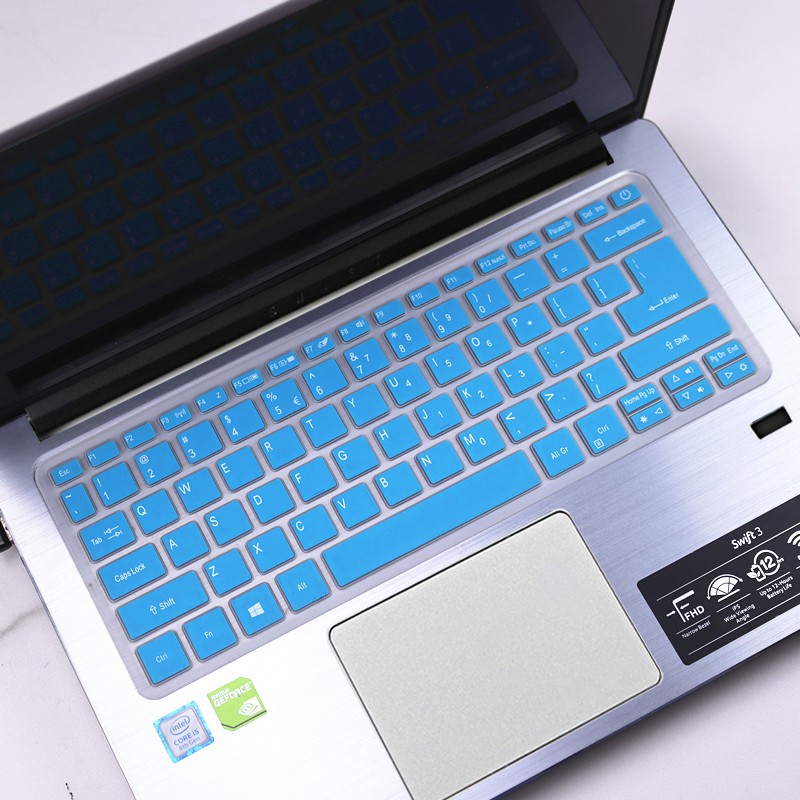 Skin Silikon Cover Pelindung Keyboard Untuk Laptop Acer Swift 1 Swift 3 Sf113 Sf114 Tr50 14 &quot;13.3&quot;