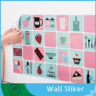 Wall Stiker DAPUR Anti Minyak 45 x 70 cm bahan Aluminium Foil Wallpaper