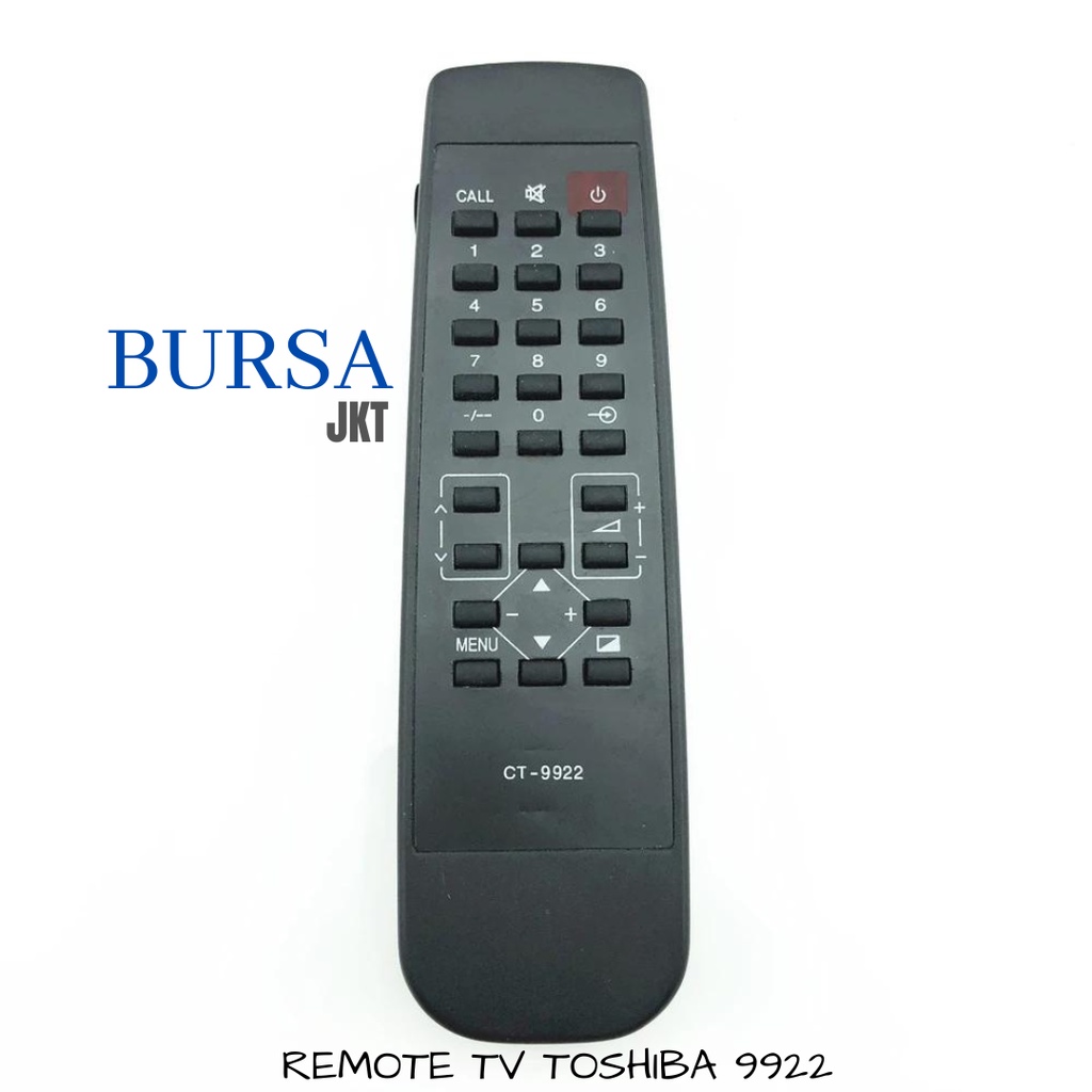 REMOTE TV TOSHIBA REMOT ANALOG CT9922 NON MULTI