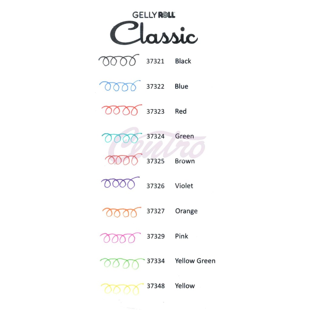 

Stok Ready Gelly Roll Classic Medium Point Berkualitas