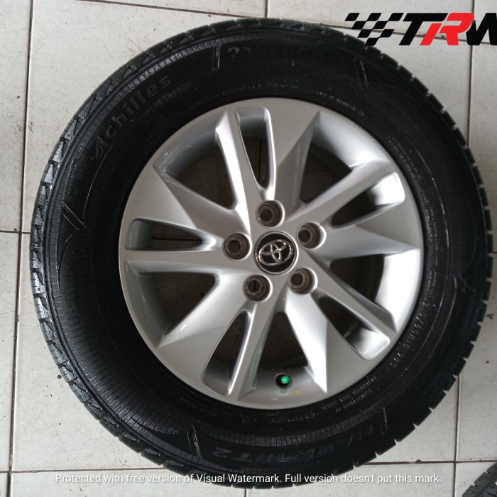 velg mobil second oem Toyota Innova reborn Ring 16 lebar 6.5 pcd 5x114 ET45 bisa untuk camry