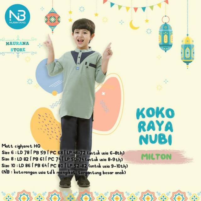 Koko - Kurta - Koko Anak - Kurta Anak - Koko Rayya
